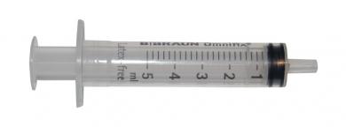 Einmalspritze 5ml 3-teilig 