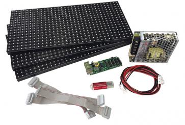 96 x 16 RGB LED Laufschrift DIY Set 