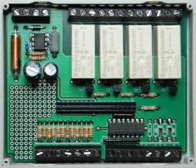 AVR-Webmodule Grundplatine 